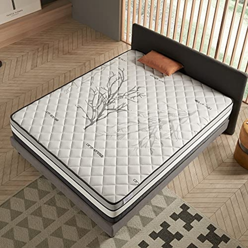 COSMOS | Stellar | Materasso Memory e Lattice Matrimoniale 160×190 cm | Struttura Multistrato 30 cm | Rigido | Massimo Supporto e Adattamento di Forma | Tecnologia Termoregolante | 7 Zone Comfort