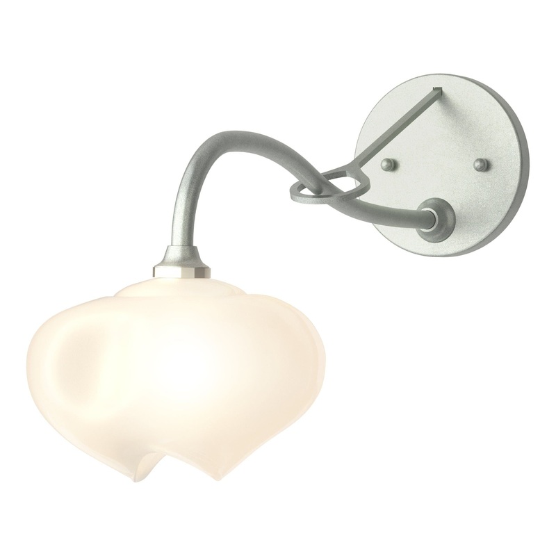Ume 1-Light Long-Arm Sconce Vintage Platinum