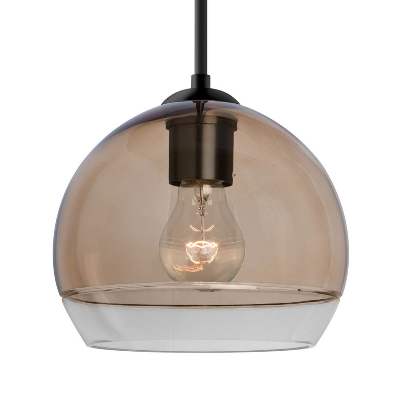 Besa J-ALLY8SM-BK Besa Ally 8 Pendant One Light Pendant Black