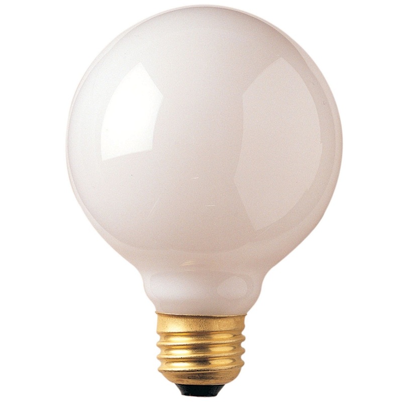 Bulbrite 340040 Globe Light Bulb White