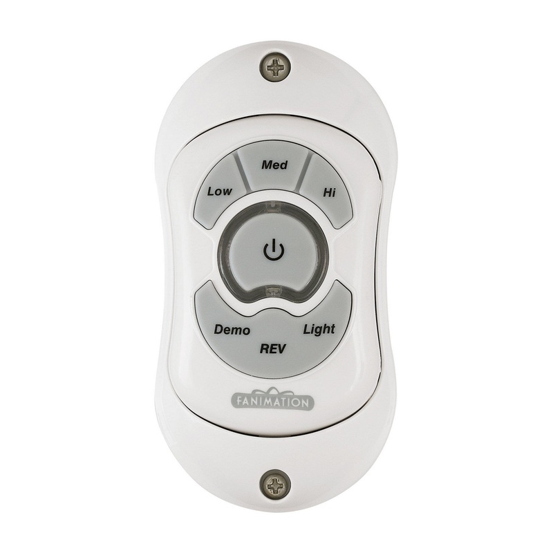 Hand Held Remote Reversing – Fan Speed/Light-WH from the Controls Collection in White Finish by Fanimation