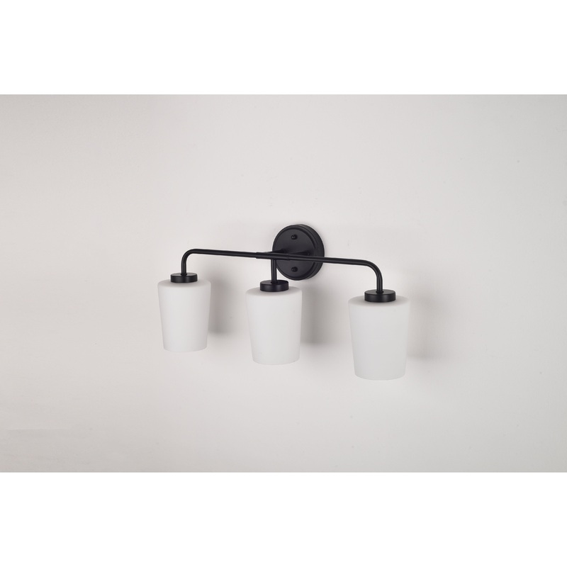 Hillsdale 3-Light Vanity Black