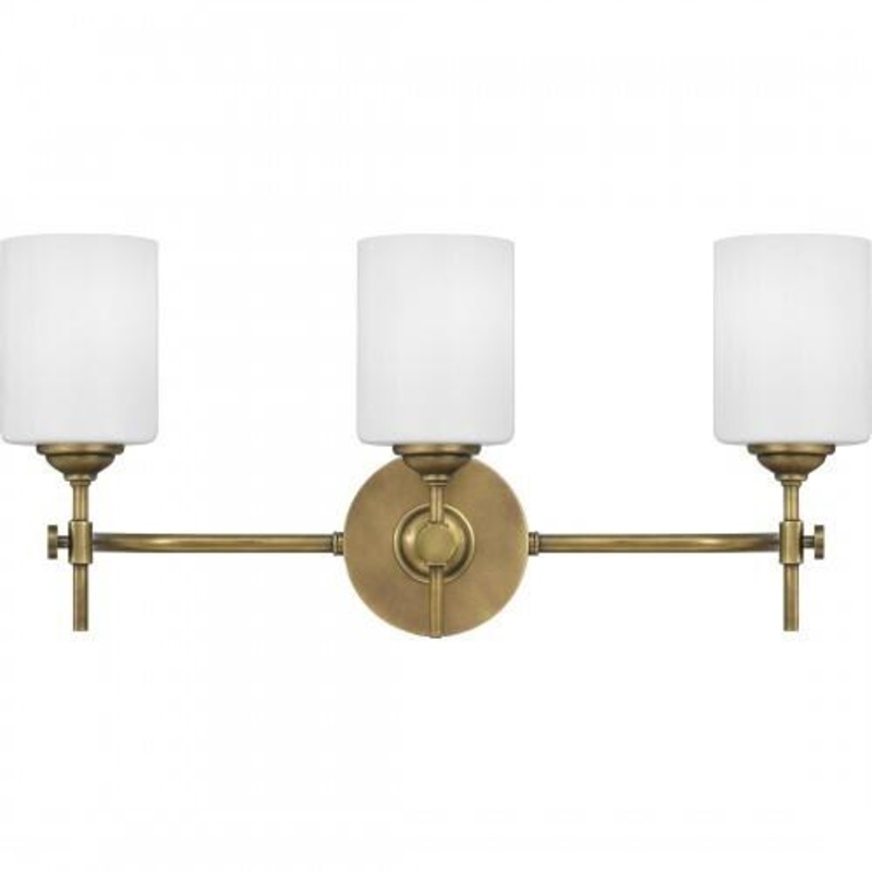 Quoizel ARI8622WS Aria Bath 3 lights weathered brass Bath Light