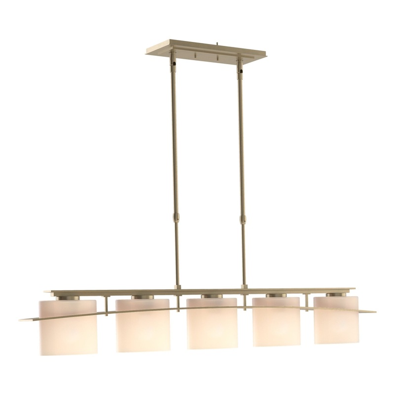 Arc Ellipse 5-Light Pendant Soft Gold