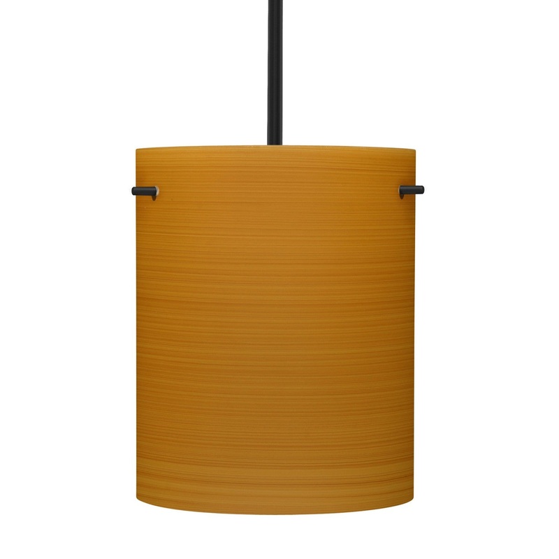 Besa 1TT-4006OK-BK Besa Tamburo 8 Stem Pendant One Light Pendant Black