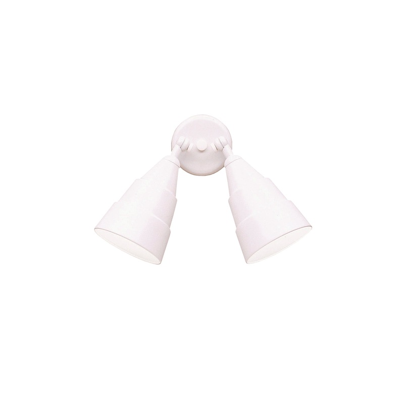 Kichler 6052WH Two Light Outdoor Wall Mount, White