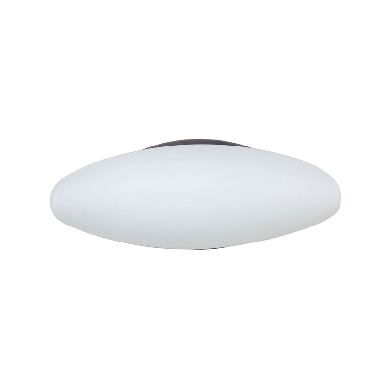 One Light Wall Sconce from the Aero Collection in Bronze Finish by Besa