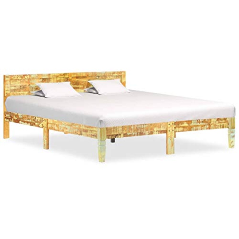 SKM Giroletto in Legno Massello di Recupero 140×200 cm (21.38kg)