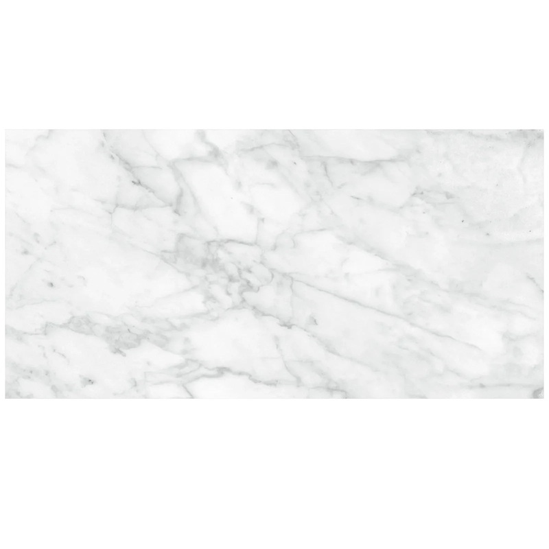 12″ x 24″ Plata Carrara M Matte Abisso 12″ x 24″