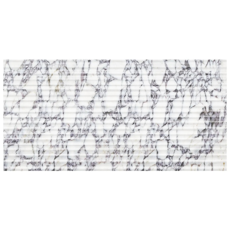 12″ x 24″ Viola Roccia Curva Honed Marble Tile 12″ x 24″