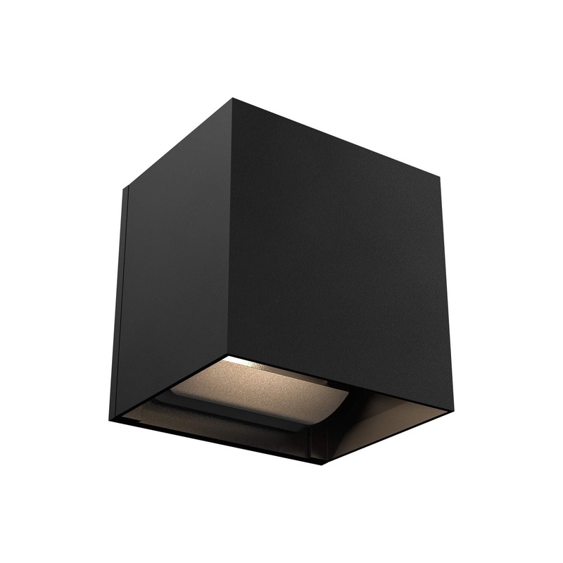4″ Square Directional Up/Down LED Wall Sconce White 2700K – 5000K