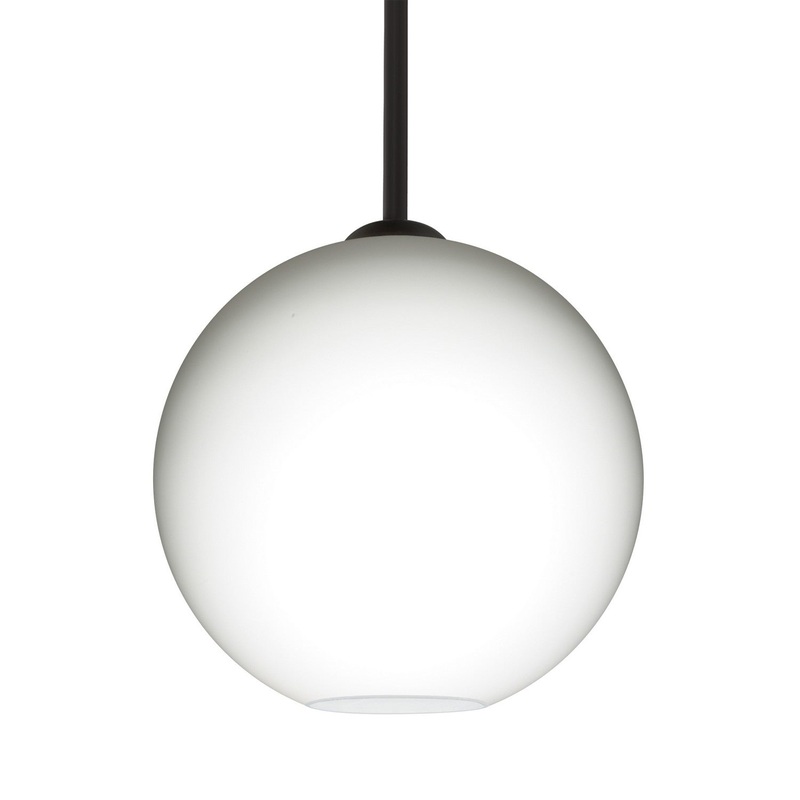 Besa 1TT-COCO807-BK Besa Coco 8 Stem Pendant One Light Pendant Black