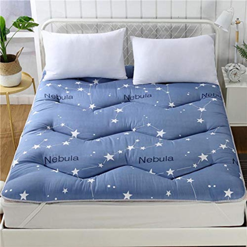 JRG Thick Tatami Stuoie Copertura di Base, Pieghevoli Giapponese Futon da Terra Spugna Mat Soft Copertina di Topper Caldo Studente Dormitorio Cotone Imbottito-e