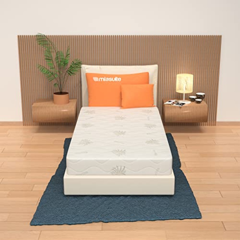 Materasso Singolo SFODERABILE in Memory Foam 80X190 H 25 CM Ortopedico ANTIACARO Materasso Premium
