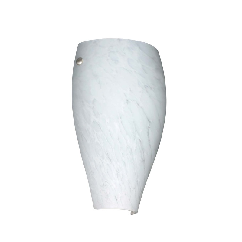 Besa 704319-PN Chelsea One Light Wall Sconce Polished Nickel