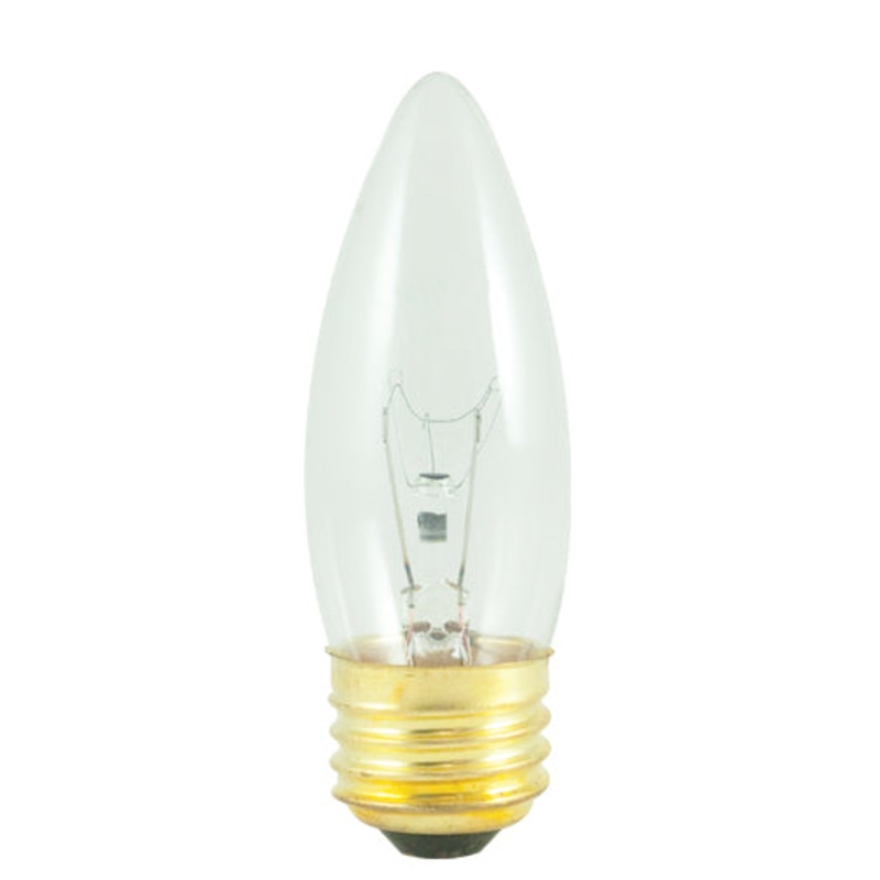 Bulbrite 495040 Torpedo Light Bulb Clear