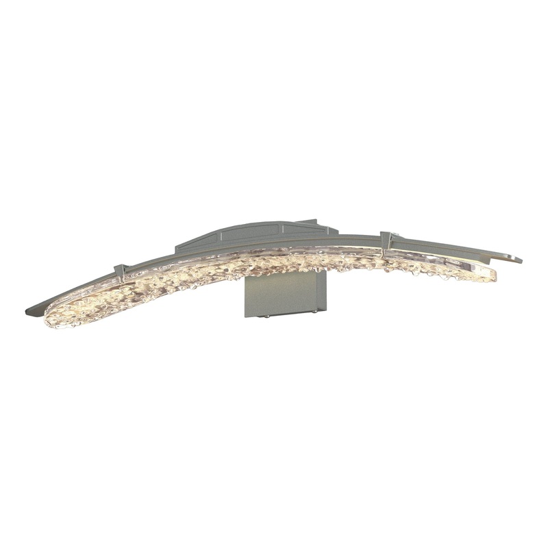 Glissade LED Bath Sconce Vintage Platinum