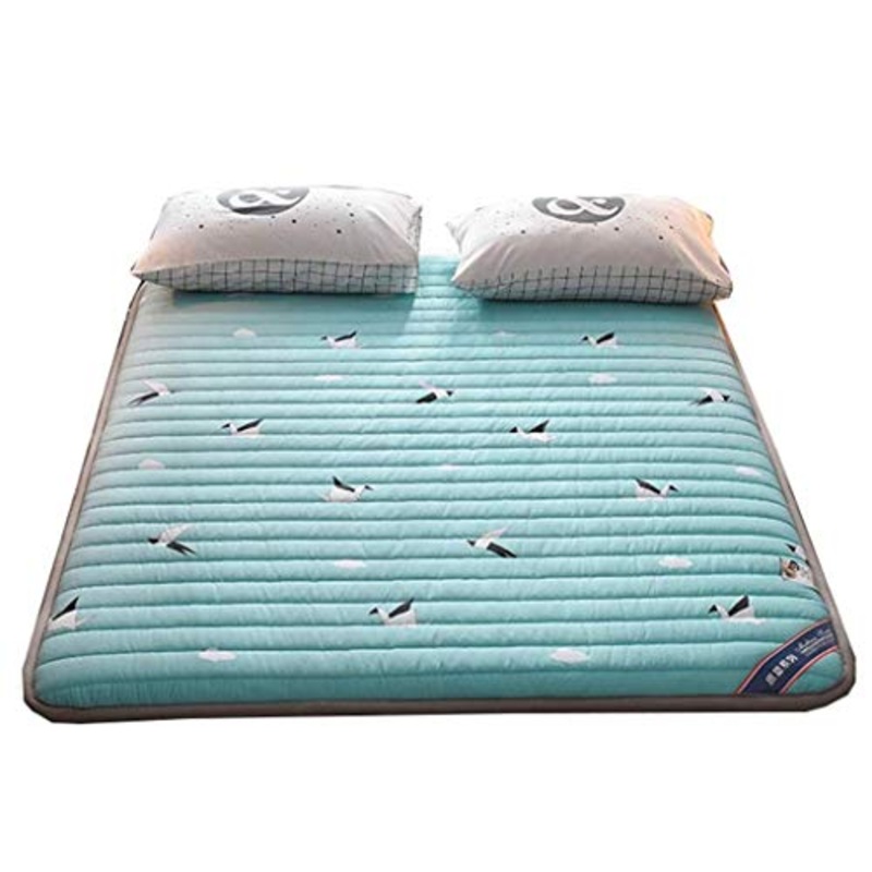 Huan 5 cm di Spessore futon Materassi, Tradizionale Giapponese Shiki Futon Tatami Tappetino for la Mamma pap Marito Moglie (Colore : D, Size : 120X200cm)