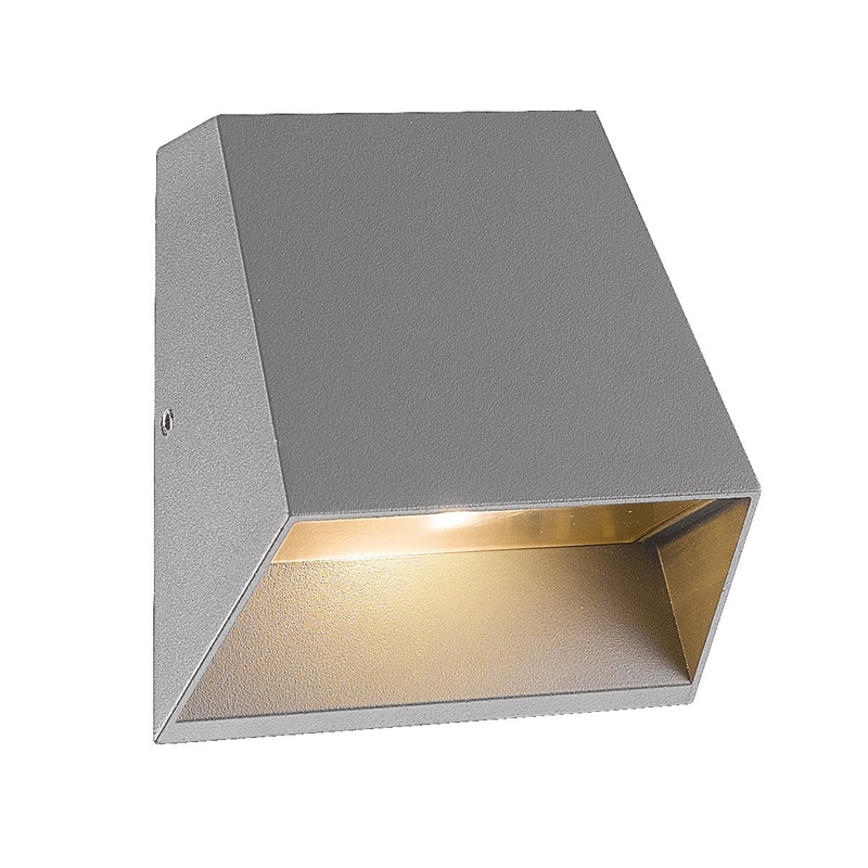 Kilo Outdoor LED Wall Mount Marine Grey