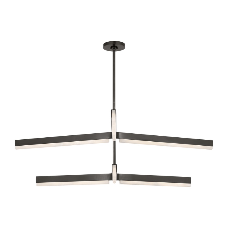 Linea 56 Two Tier Chandelier Bronze