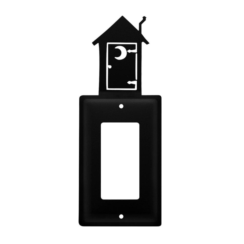 Village Wrought Iron EG-256 Single Outhouse Single GFI Cover