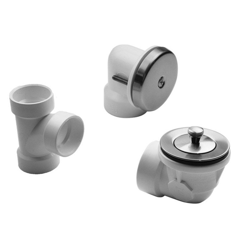 Drain Kit Matte Black Brass Includes Lift & Turn Strainer with 1 Hole Faceplate Half Kit