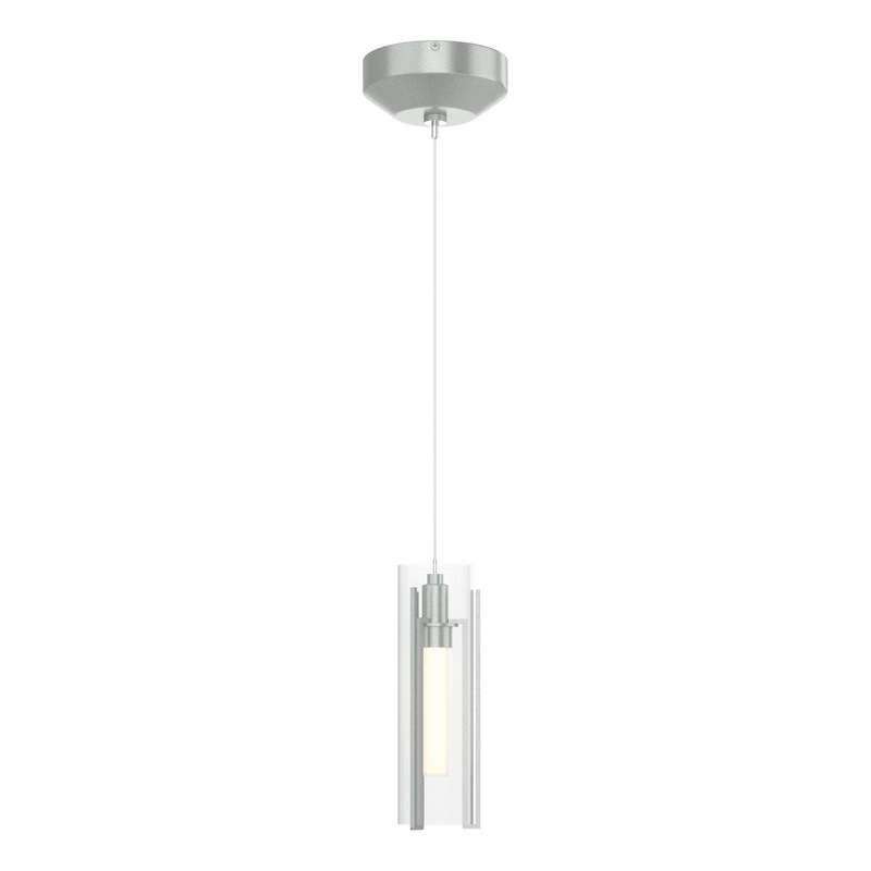 Exos Glass Low Voltage Mini Pendant Vintage Platinum Clear Glass (ZM)