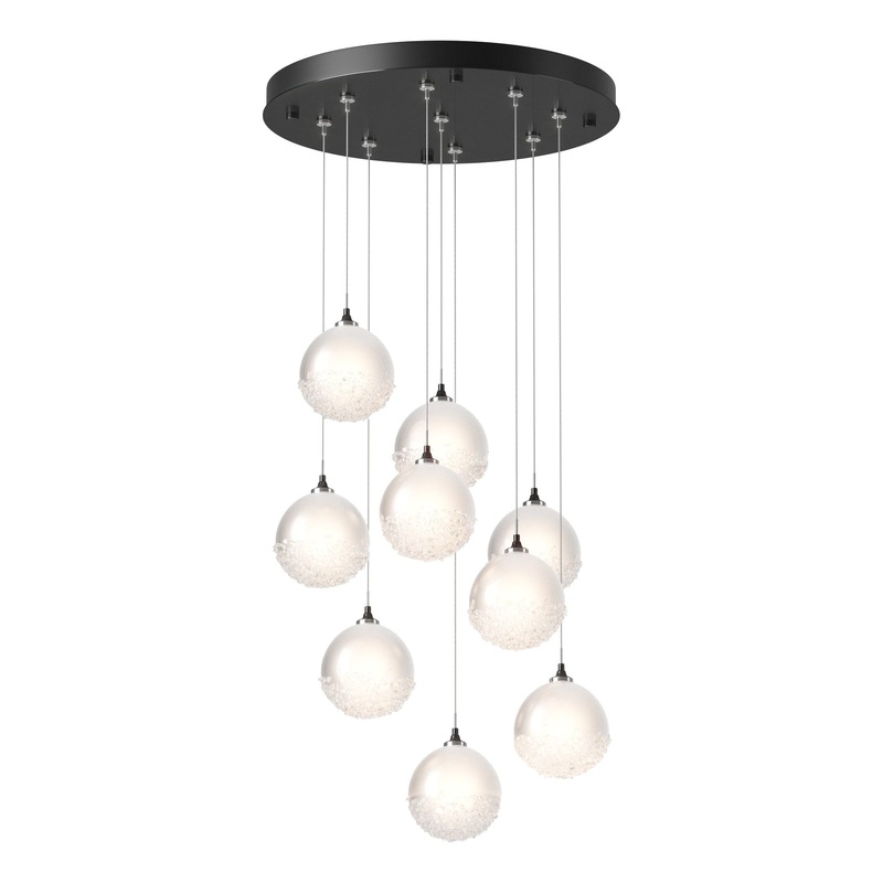 Fritz Globe 9-Light Pendant Ink