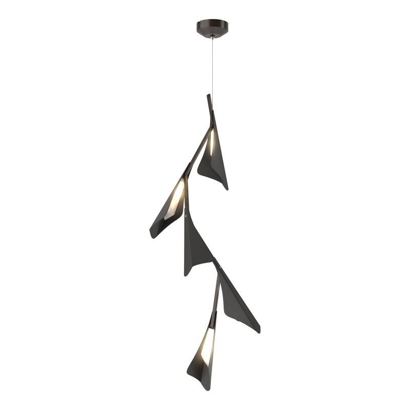 Plume 5-Light LED Pendant Oil Rubbed Bronze Black