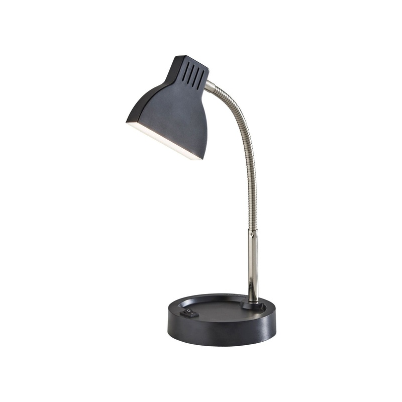 Slender LED Desk Lamp Black