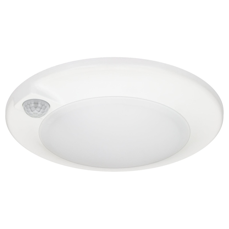 American Lighting QD6PIR-30-WH 6″ 15W Pir Sensor Closet Lite