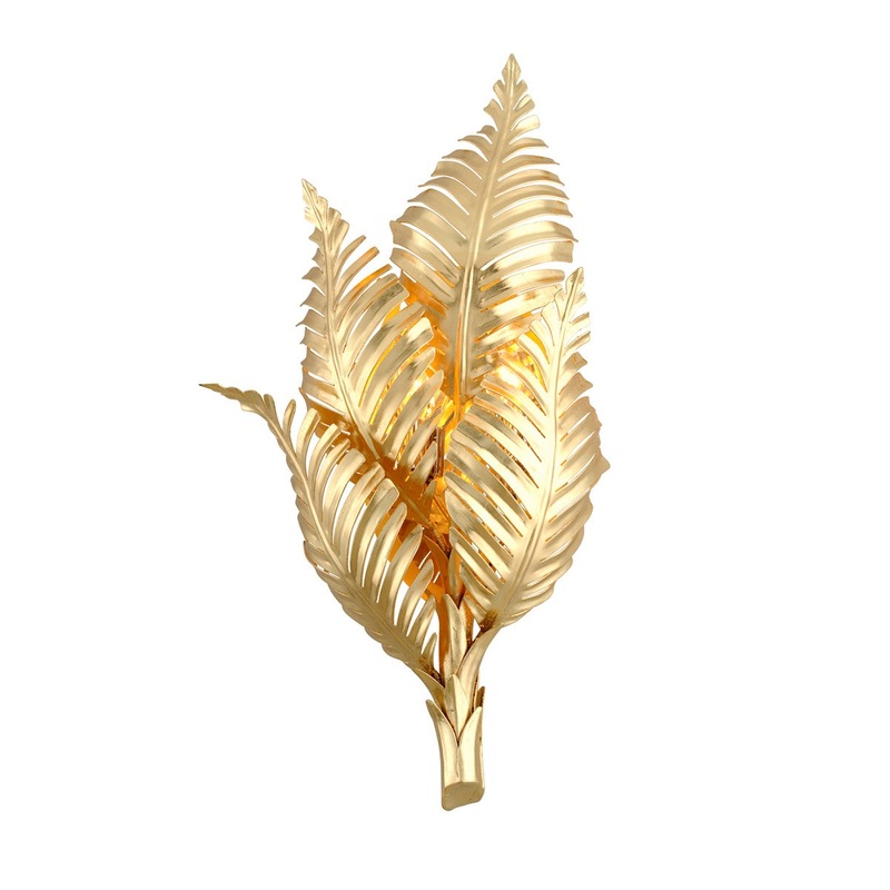 Corbett Lighting 296-12-GL Tropicale Two Light Wall Sconce Gold Leaf