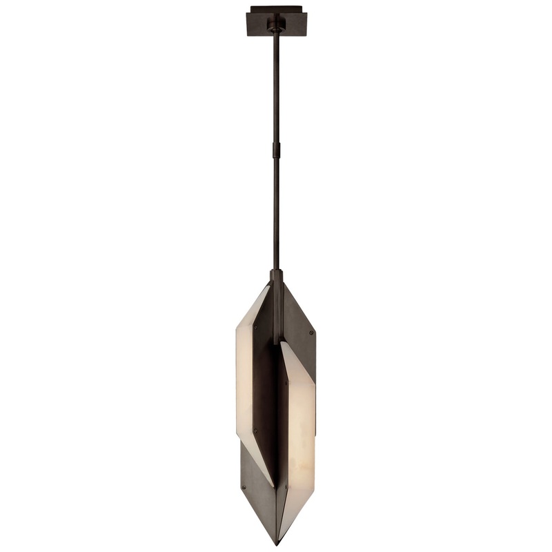LED Pendant from the Ophelion Collection in Bronze Finish by Visual Comfort Signature