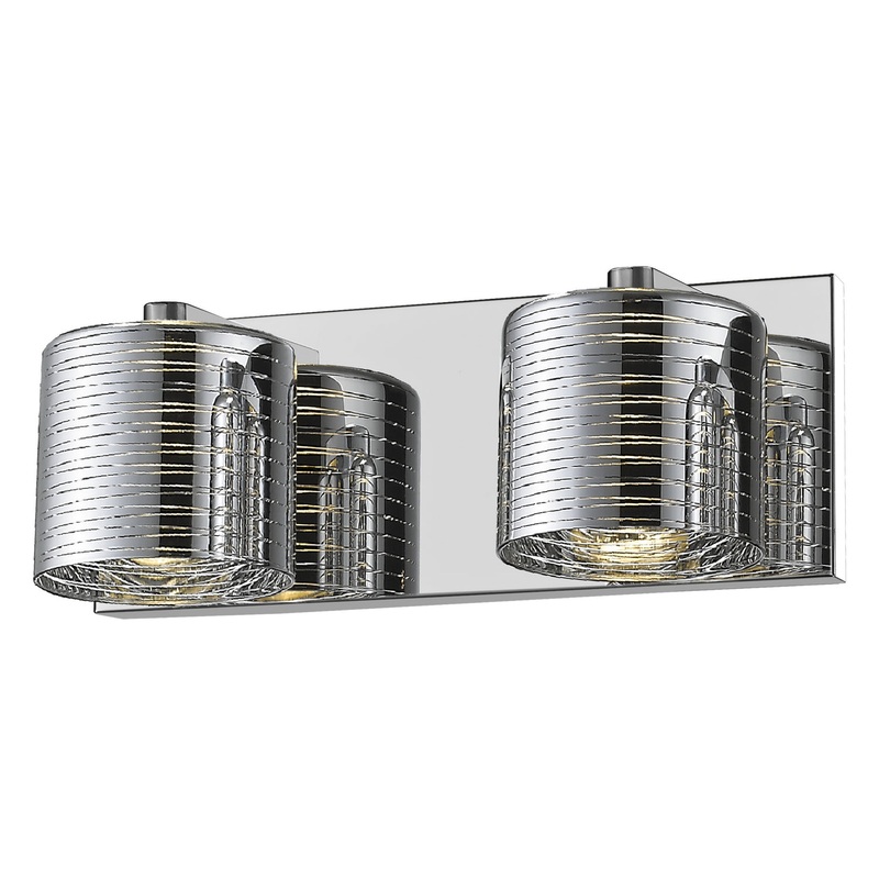 LED Vanity from the Sempter Collection in Chrome Finish by Z-Lite