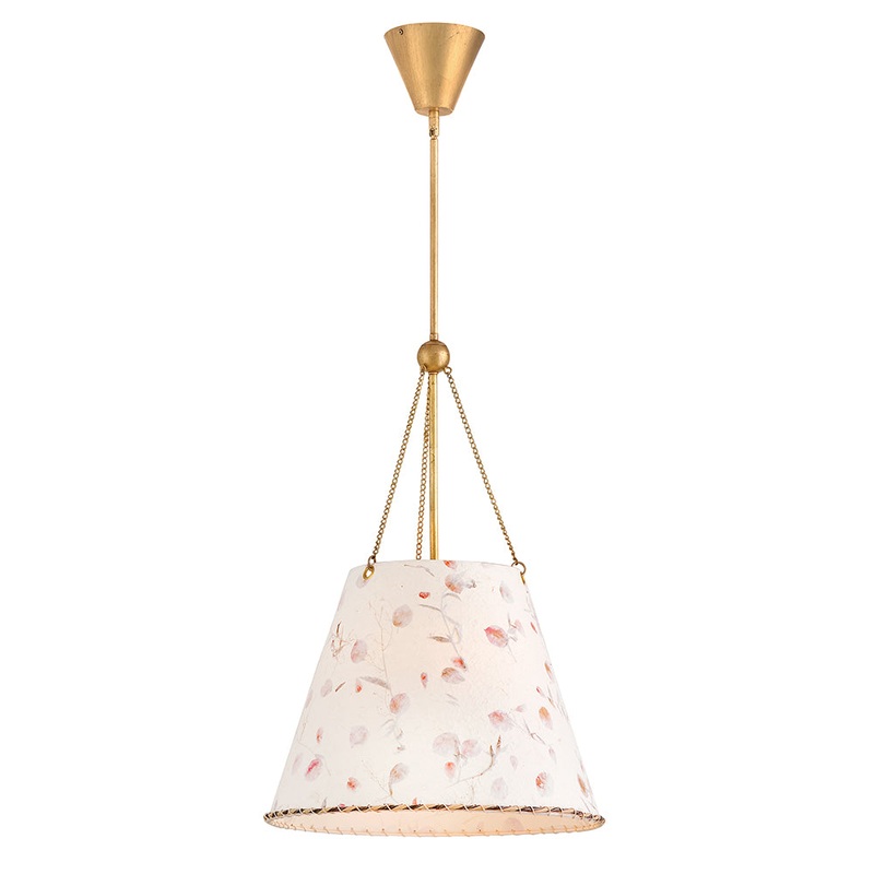 Primrose Large Pendant Distressed Brass