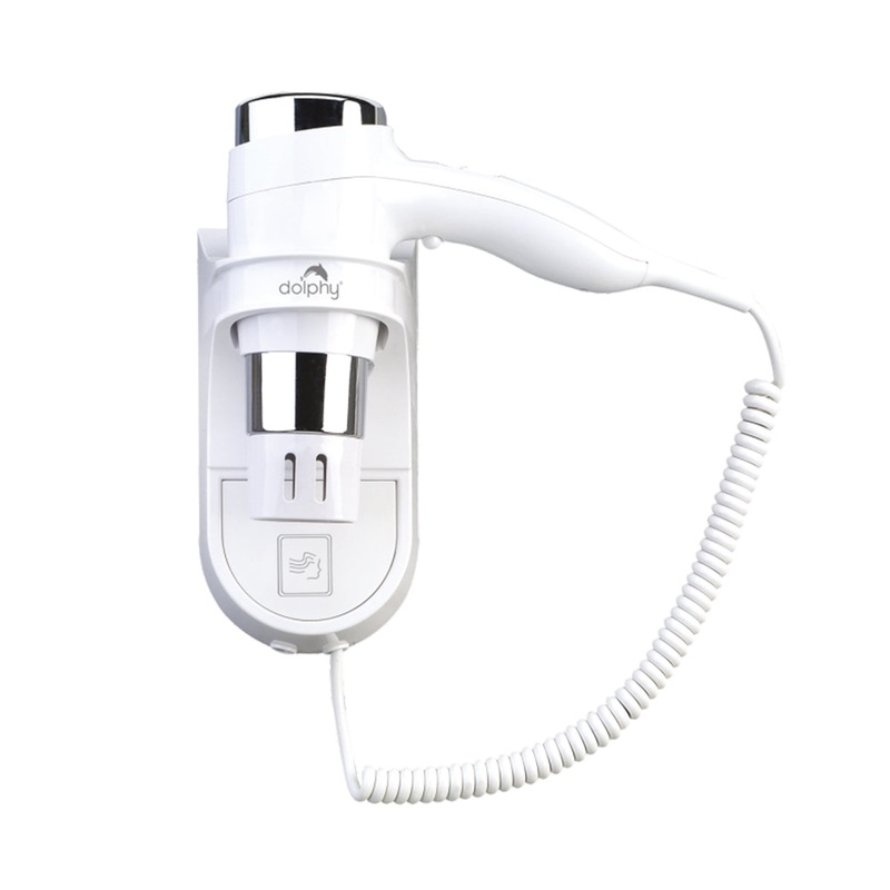 Wall-Mount Hair Dryer 1600-1875W – White