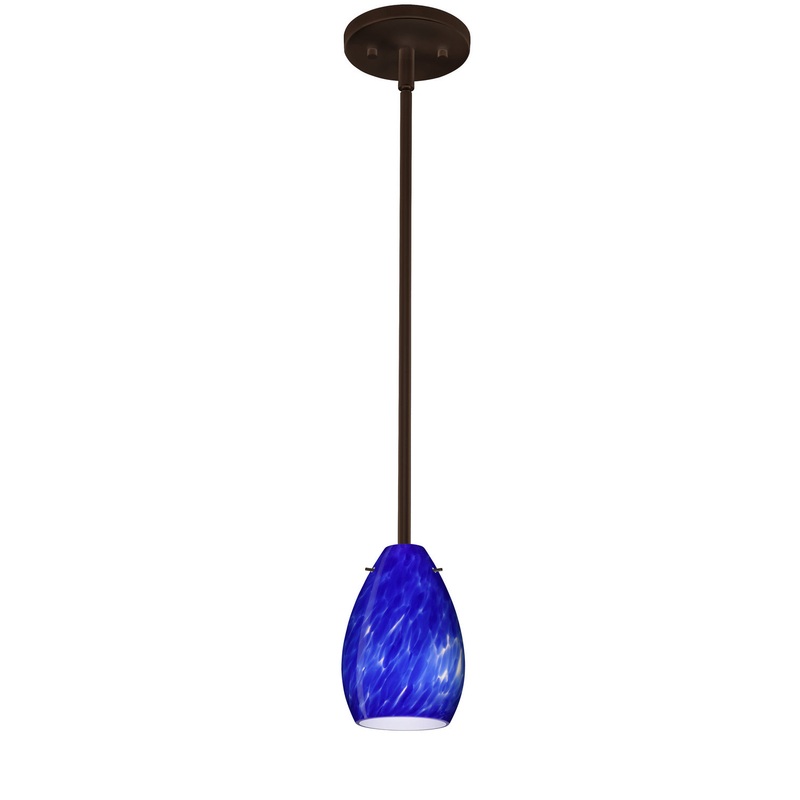 Besa 1TT-171386-HAL-BR Pera One Light Pendant Bronze (Discontinued)