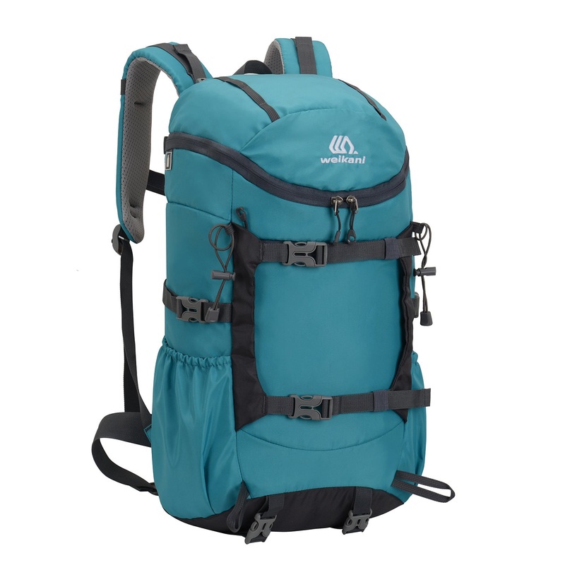 Blue 20L Women’s Orange Mountaineering Backpack – Water-Resistant