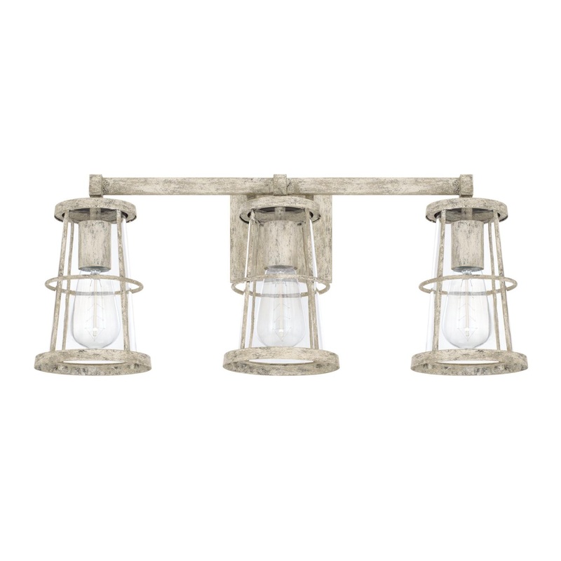 Capital Lighting 127431MS Beaufort 3 Light Vanity Mystic Sand