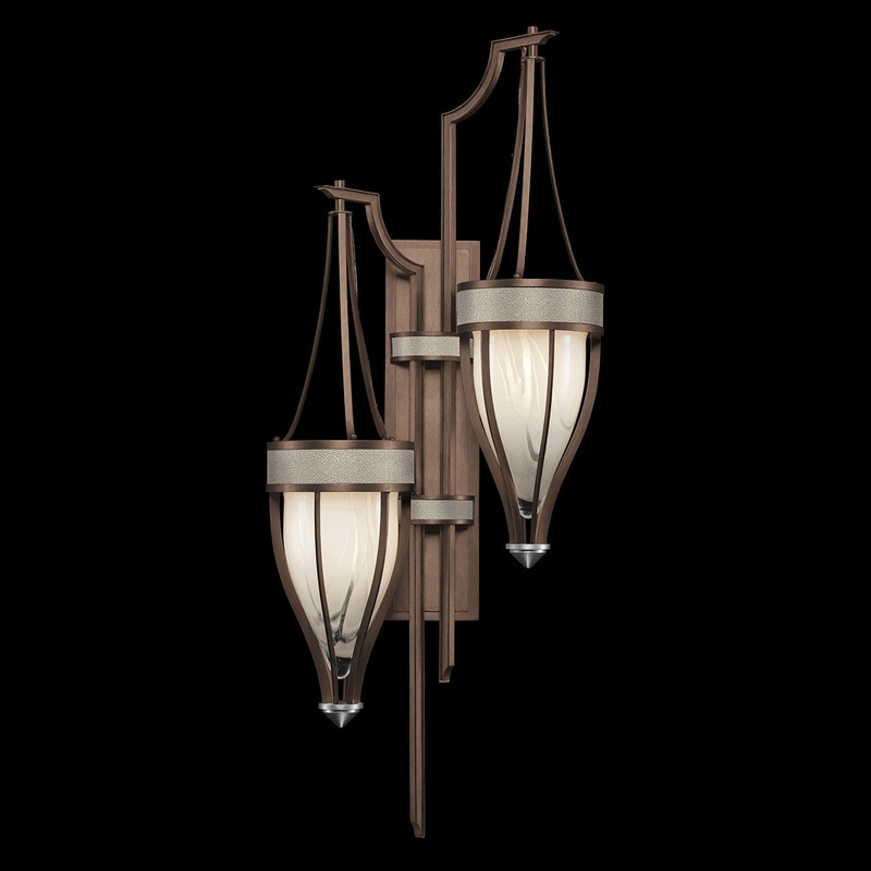 Mirage 41.5″H Sconce Bronze/Nickel/Coco