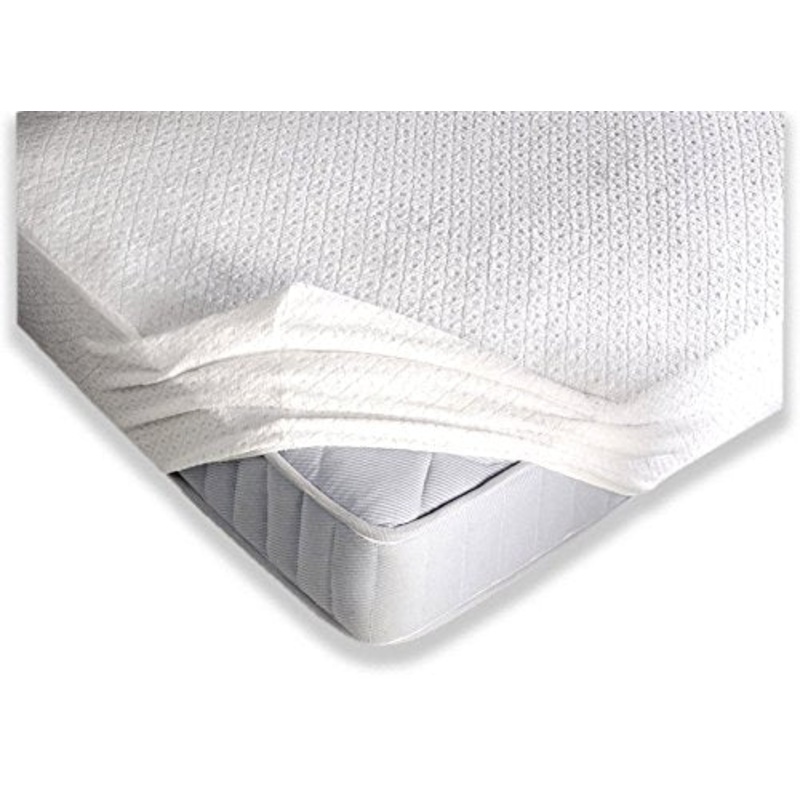Tata Home Coprimaterasso Elasticizzato in Spugna Jacquard con Angoli ed Elastici cm 180×200 Misura 2 PIAZZE Matrimoniale – Altezza Materasso cm 25
