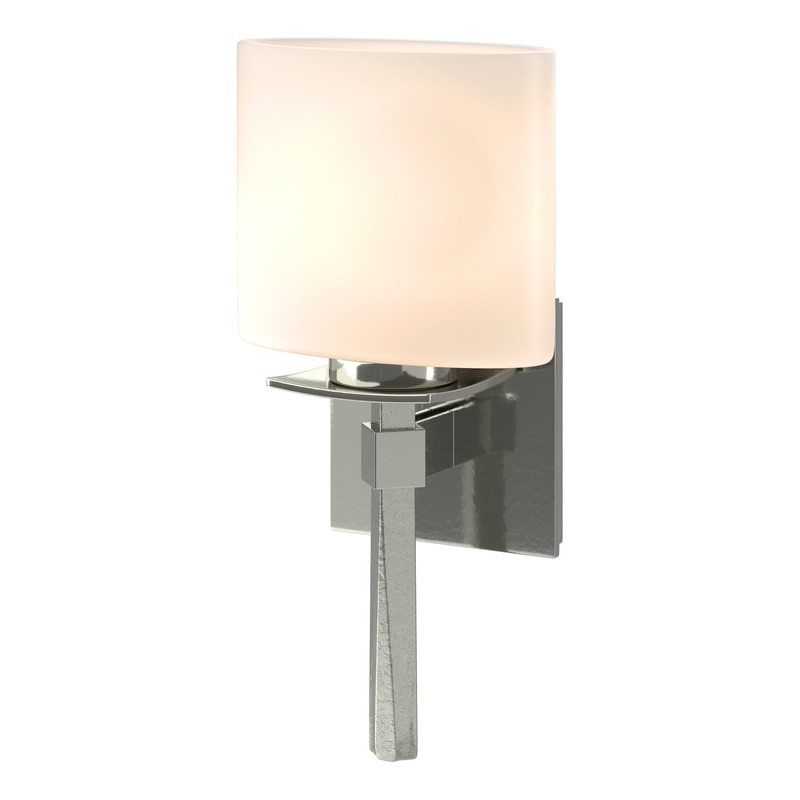 Beacon Hall Ellipse Glass Sconce Sterling