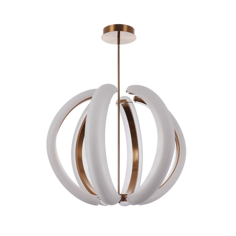 Craftmade 58891-SB-LED Unwind LED Pendant Satin Brass