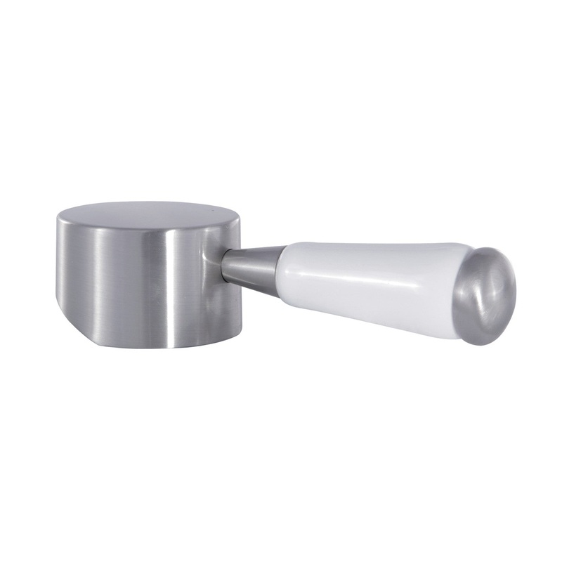 Paris KSH7418DPL Porcelain Lever Handle, Brushed Nickel