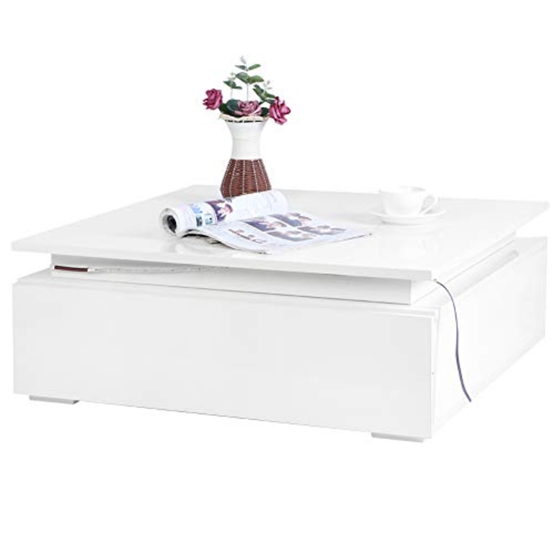 Tavolo Da Custodia Da Comodino Rettangolare Del Comodino Del Comodino Rettangolare Della Tavola Rettangolare Della Tavola Rettangolare Del Caff Rettangolare Con La Tavola Del Cassetto Di Stoccaggio 2
