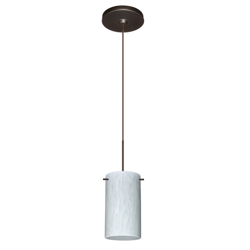 Besa 1XP-440419-BR Stilo One Light Pendant Bronze (Discontinued)