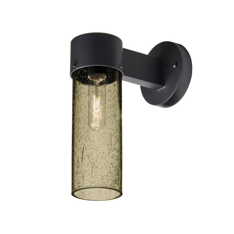Besa JUNI10LT-WALL-BK Juni One Light Outdoor Wall Sconce Black