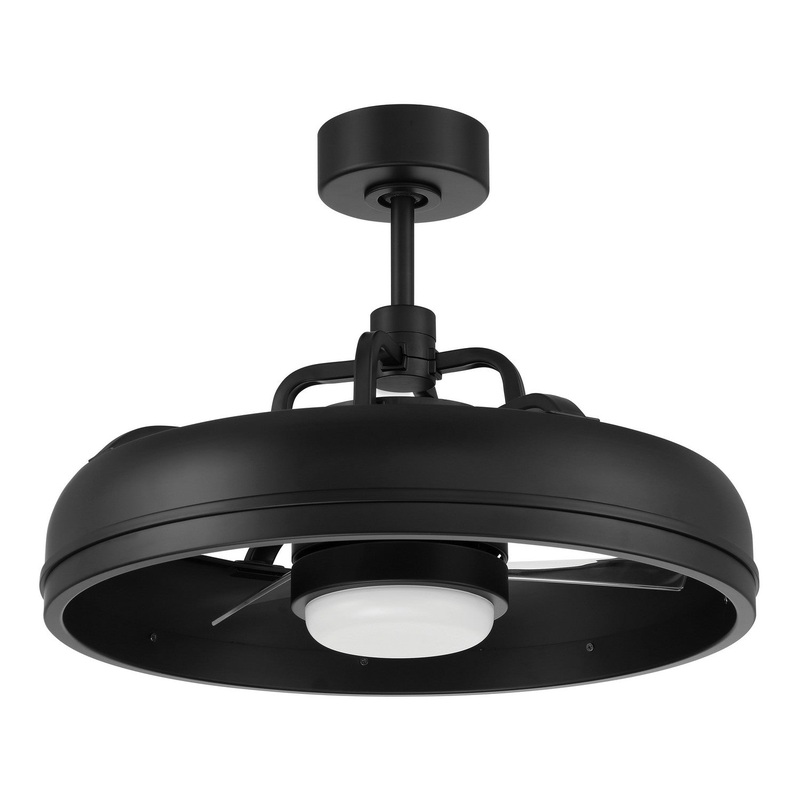 Craftmade TYL24FB3 Taylor Indoor/Outdoor 20″Ceiling Fan Flat Black