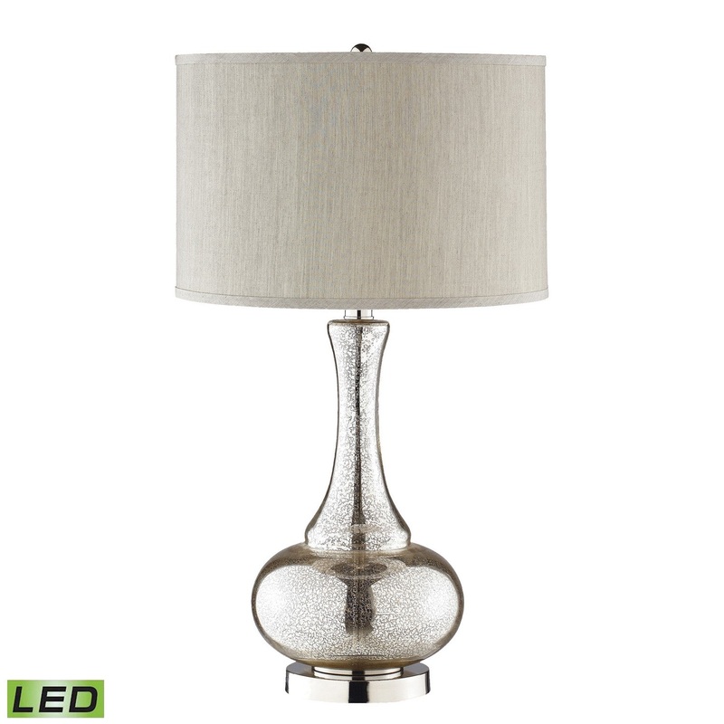 ELK Home 98876-LED Linore LED Table Lamp Antique Mercury