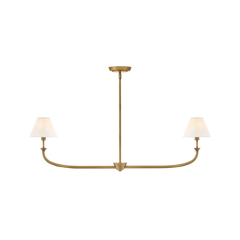 LED Linear from the Greta Collection in Heritage Brass Finish by Hinkley